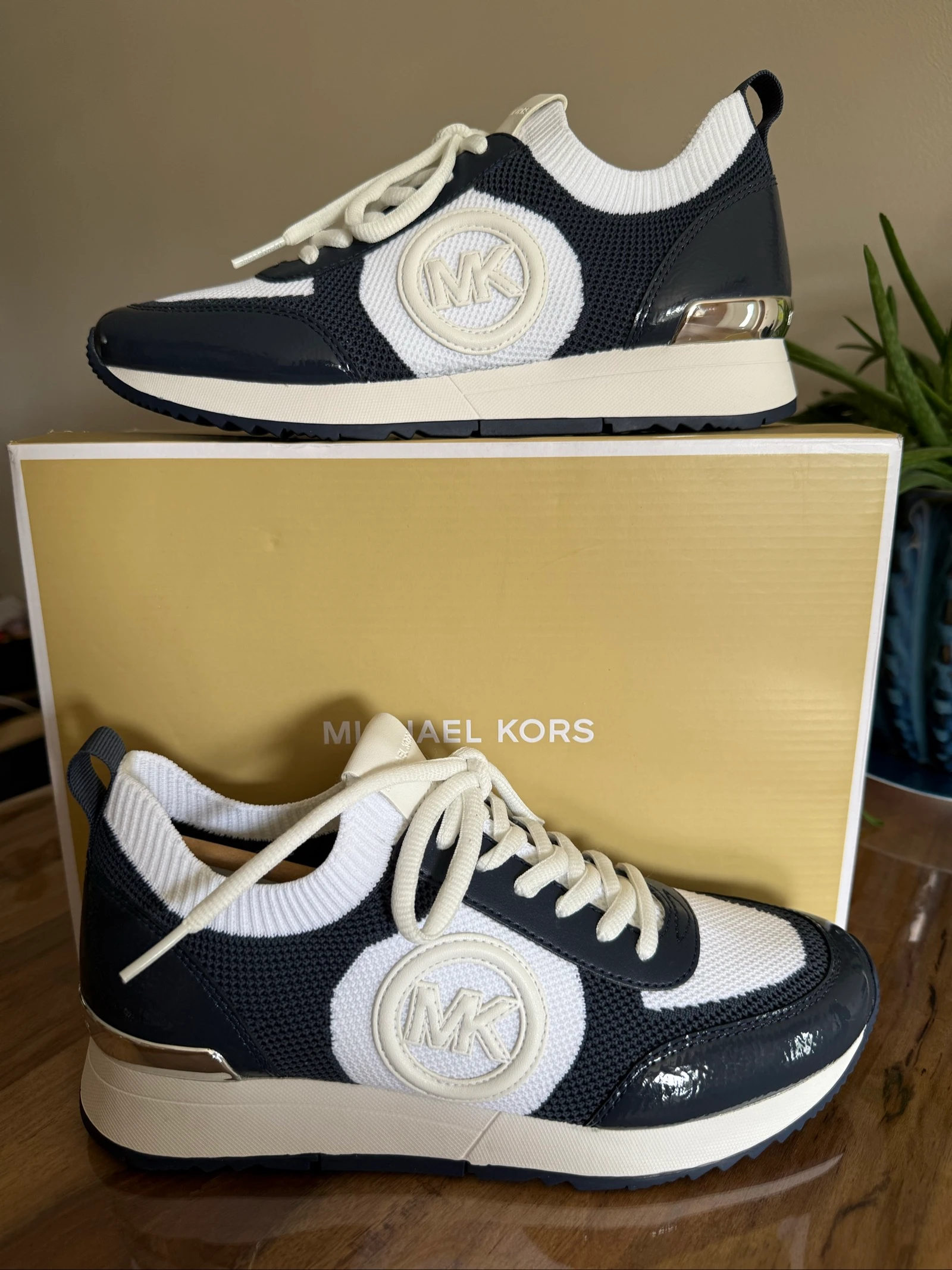 Baskets Michael Kors femme - Jenkins Knit Trainer - neuves - 38,5